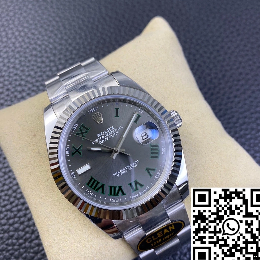 Dial Grey M126334-0021 863 Datejust ModernLook Factory Rolex Clean 0705